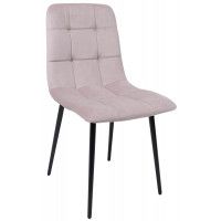 Стул Алвест AV 406-N бежевый бархат/черный